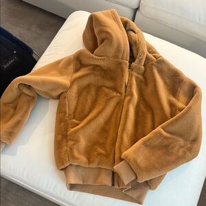Ivy City Co Tan Bomber Jacket